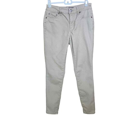 Aero Khaki Skinny Uniform‎ Jeggings Size 2 Short - Picture 1 of 8